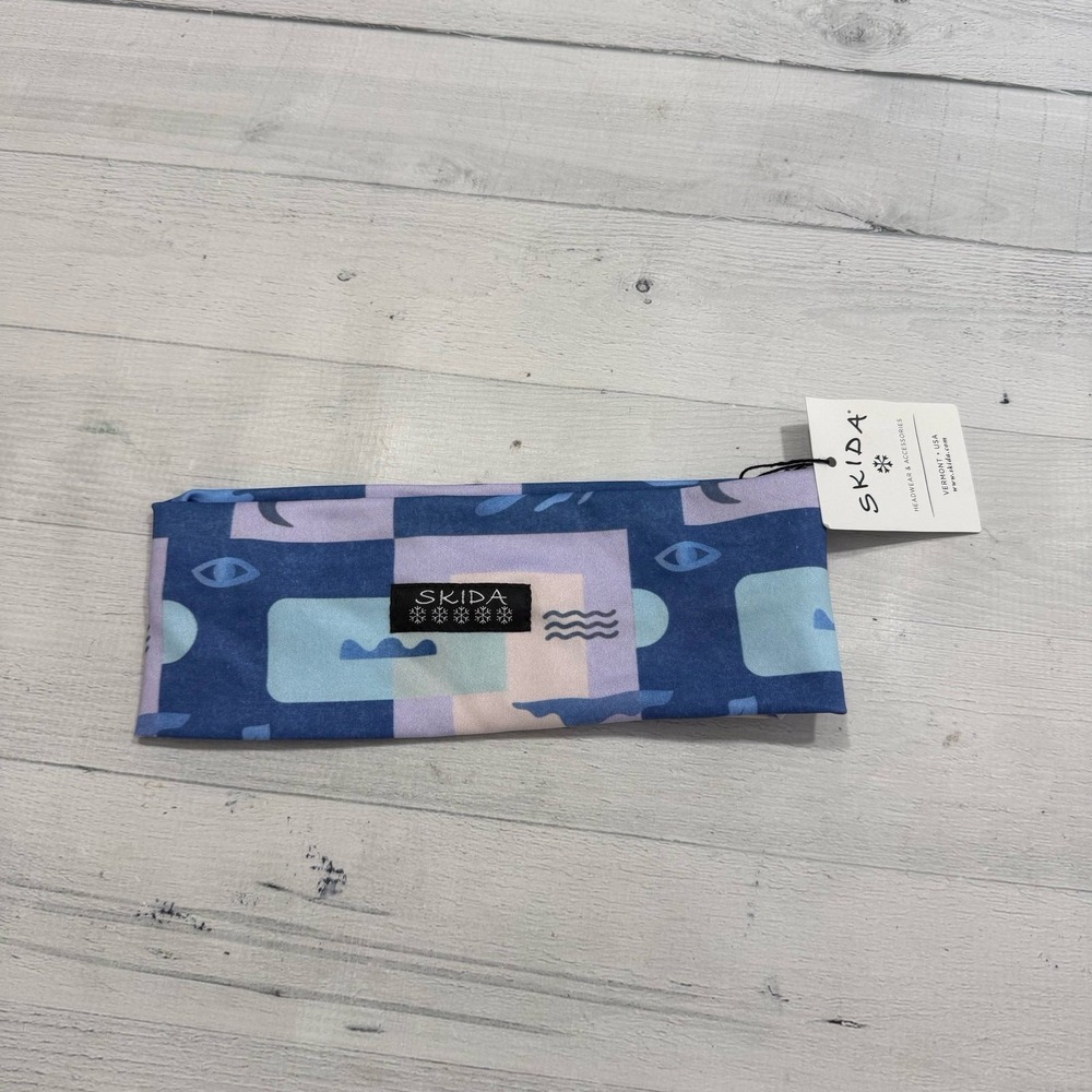 Skida Nordic Headband blue purple NEW
